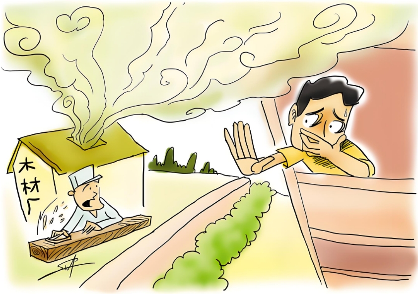 木材廠惡臭排放污染、大氣濃度污染預(yù)警系統(tǒng)應(yīng)用方案